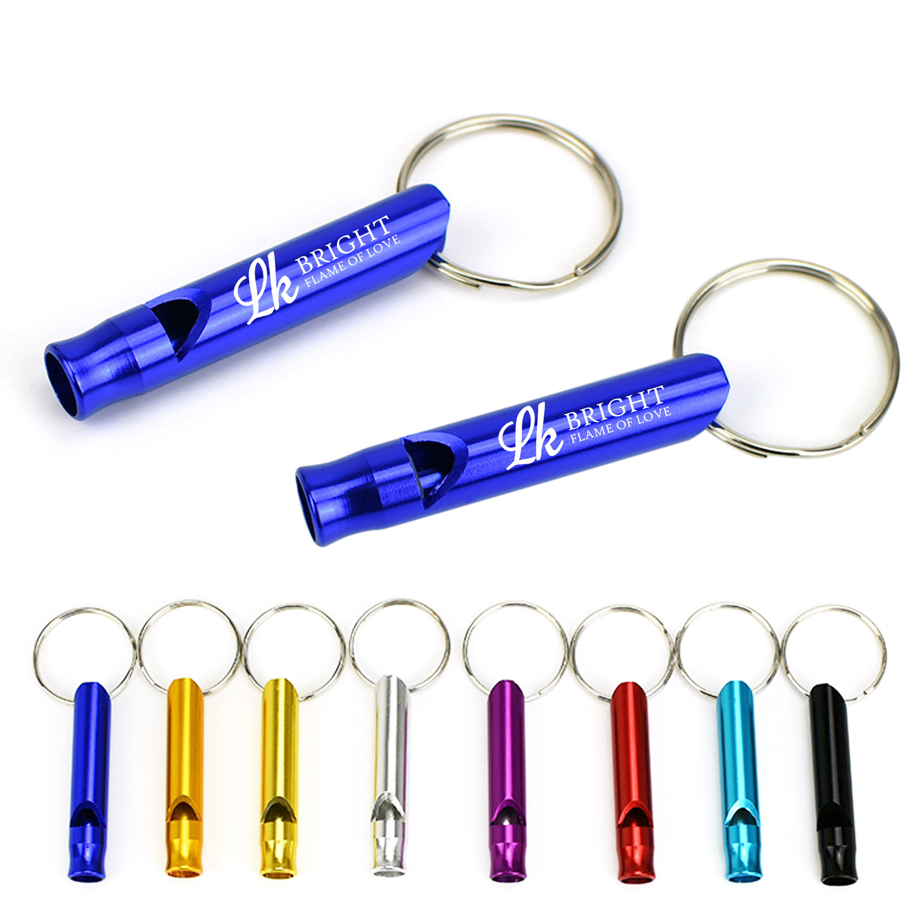 FlyFlyPromos - Aluminum Whistles Image 1 - Promotional Product